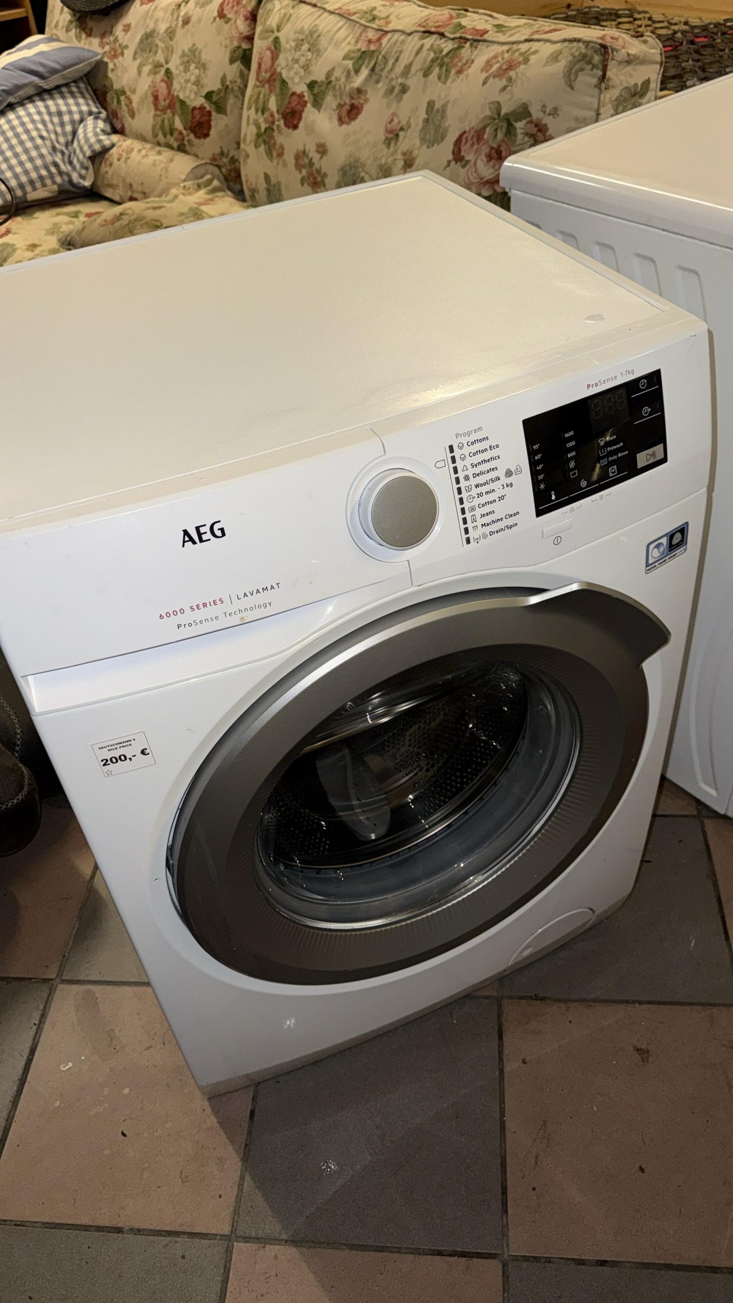 Waschmaschine AEG aEK:A+++ 7Kg 1600/U 12 Monate Garantie